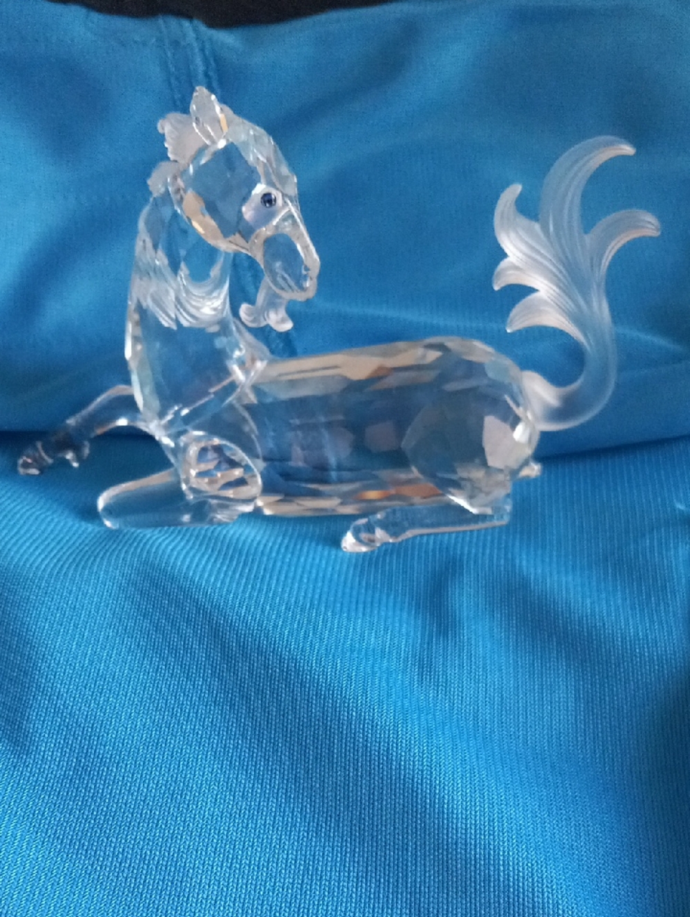 Swarovski 1996 Unicorn Figurine Fabulous Creatures Martin Zendron DAMAGED REPAIR